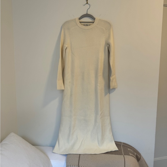 Zara Dresses & Skirts - Zara cream knit dress